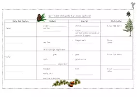 Vorschau - Arbeitsblätter - Thema Wald: Stichpunkte verfassen | JoJo-Sprachbuch 3 - Seite 3