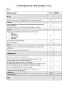 Vorschau - Arbeitsblätter - Klassenarbeit +EWH - Brief schreiben - Familie, neue Schule - Seite 2