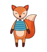 Vorschau - selbst erstellte Cliparts/Grafiken - 10 Füchse Clipart Set - Fuchs Illustration (Tiere Cliparts) - Seite 1