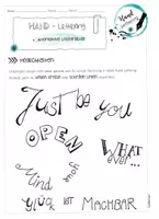 Vorschau - Unterrichtsreihen - Handlettering - Basics und Übungen - Seite 1