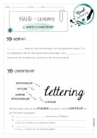 Vorschau - Unterrichtsreihen - Handlettering - Basics und Übungen - Seite 3