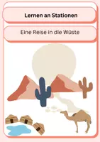 Vorschau - Spiele - Lernzirkel: Das Leben in der Wüste - Seite 1