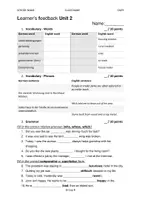 Vorschau - Arbeitsblätter - Learner's Feedback - Business in Context 1 - Unit 1 - Seite 1