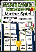 Vorschau - Präsentationen/Tafelbilder - Kopfrechnen Mathe - "Knockout Spiel" - Seite 1