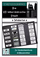 Vorschau - Poster - Die Städte der USA - Tafelkarten zur Stadtgeographie - Deckblatt