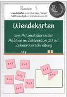 Vorschau - Fördermaterial/Inklusion - Materialpaket: Wendekarten im Zahlenraum 20 - Seite 1