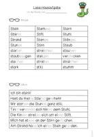 Vorschau - Arbeitsblätter - Lese-Hausaufgabe St/st (passend zu TINTO) - Seite 3