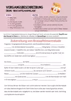 Vorschau - Arbeitsblätter - Vorgangsbeschreibung Übersicht + Übung - Seite 1