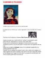 anteprima - Esercizi - PICASSO E IL CUBISMO - Pagina di copertina