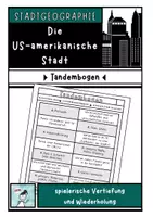 Vorschau - Spiele - Die Städte der USA - Tandembogen - Deckblatt