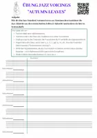 Vorschau - Arbeitsblätter - Materialpaket Jazz Akkorde üben - Deckblatt