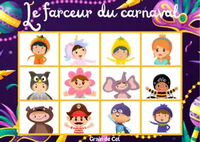 Aperçu - Préparation de séance / Séance complète - Le farceur du carnaval - Activité de compréhension - Page 2