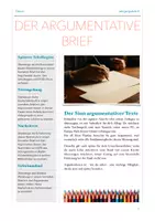 Vorschau - Unterrichtsreihen - Argumentativer Brief/Begründeter Brief Jgst. 7/8 (Skript) - Seite 3