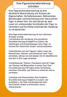 Vorschau - Arbeitsblätter - Figurencharakterisierung: Merkblatt & Formulierungshilfen - Seite 2