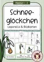 Vorschau - Unterrichtsreihen - Frühblüher - Lebenszyklus Schneeglöckchen - Deckblatt