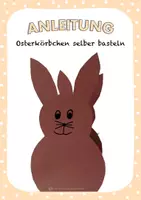 Vorschau - Mal- und Bastelvorlagen - Osterkörbchen basteln_Lernwelt.Grundschule - Deckblatt