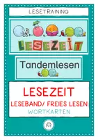 Vorschau - Poster - Freie Lesezeit im Rahmen des Lesebandes - Deckblatt