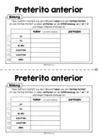 Vorschau - Arbeitsblätter - Pretérito anterior - Übersicht zur Bildung - Seite 2