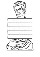 Vista previa - Manualidades / Dibujos para colorear - FLIPBOOK FRIDA KAHLO - 4 modelos - página 1