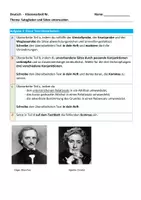 Vorschau - Klassenarbeiten - Sätze und Satzglieder - Klassenarbeit - Nebensatz adverbiale Bestimmungen - Seite 1