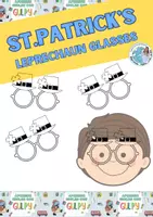 Vista previa - Manualidades / Dibujos para colorear - Gafas ST.PATRICK'S - Portada