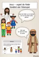 Vorschau - Bildkarten - Jesus segnet die Kinder - Deckblatt