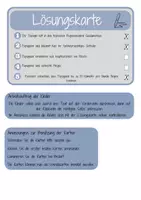 Vorschau - Arbeitsblätter - Lesen lernen Klasse 1 DaF Grundschule Wendekarten Leseverstehen Klasse 2 - Seite 2