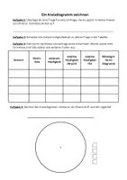 Vorschau - Arbeitsblätter - Ein Kreisdiagramm zeichnen (1) - Seite 1