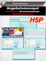 Vorschau - Fördermaterial/Inklusion - H5P Materialpaket VWL und BWL - Seite 1