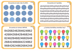 Vista previa - Juegos / Gamificación - Tablero ATENCIÓN "Encuentra el tesoro" - página 2