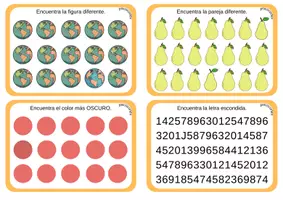 Vista previa - Juegos / Gamificación - Tablero ATENCIÓN "Encuentra el tesoro" - página 3