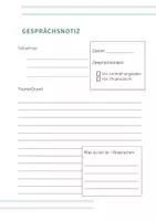 Vorschau - Anderer Materialtyp - Vorlage - Gesprächsnotiz für Elterngespräch - Seite 2