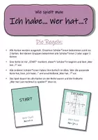 Vorschau - Spiele - Quadratische Funktionen - Ich habe…Wer hat…? (Mathematikspiel) - Seite 1