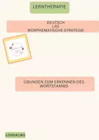 Vorschau - Arbeitsblätter - Wortstamm erkennen - bunter Hund - Deckblatt
