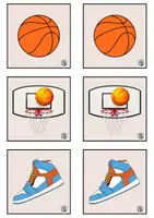 Vorschau - Mal- und Bastelvorlagen - Merkspiel - Finde die Paare - Sportspiel - Seite 3