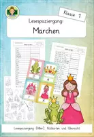 Vorschau - Arbeitsblätter - Märchen Lesespaziergang Klasse 1 - Deckblatt