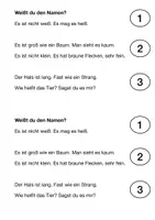 Vorschau - Arbeitsblätter - Materialpaket - DaZ: Tiere - Seite 1