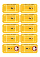 Vorschau - Präsentationen/Tafelbilder - Check-in:Check-out-Ticket_Sek.1_Classroom-Management - Seite 2