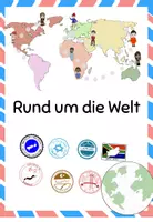 Vorschau - Arbeitsblätter - Unterrichtseinheit Weltreise: Rund um die Welt - Deckblatt
