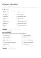 Vorschau - Arbeitsblätter - Das tapfere Schneiderlein (Infotext und Übungen) - Seite 1