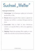 Vorschau - Arbeitsblätter - Suchsel "Wetter" - D, DaZ, DaF - Seite 3