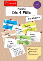 Vorschau - Poster - Die vier Fälle - POSTER - Deckblatt