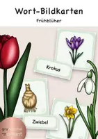 Vorschau - Arbeitsblätter - Wachsendes Materialpaket / Frühblüher - Seite 1