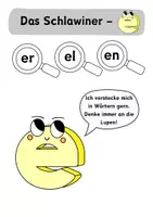 Vorschau - Arbeitsblätter - Schlawiner - e / faules e / Schwa-Laut - Klasse 1 - Seite 2