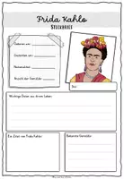 Vorschau - Anderer Materialtyp - Frida Kahlo: Infotext & Steckbrief - Seite 3