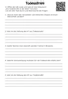 Vorschau - Arbeitsblätter - Todesstrafe - Sterben und Tod - Seite 3
