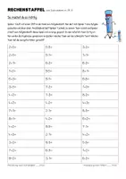 Vorschau - Arbeitsblätter - Mathe: Rechenstaffel Klasse 1 ZR 20 #rabattraketenzusalevester25 #rabattraketen25 - Seite 3