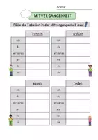 Vorschau - Arbeitsblätter - 8 Arbeitsblätter - Mitvergangenheit - Seite 2