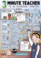 Vorschau - Spiele - Assistant Teacher / 3 Minute Teacher (Grundschule und Unterstufe) - Deckblatt