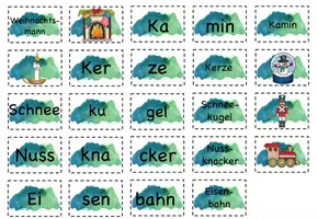 Vorschau - Spiele - Streichholzschachtelwörter - Weihnachten - Seite 3